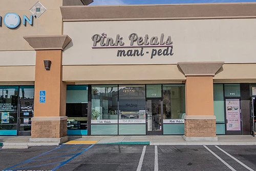 Pink Petals Mani Pedi